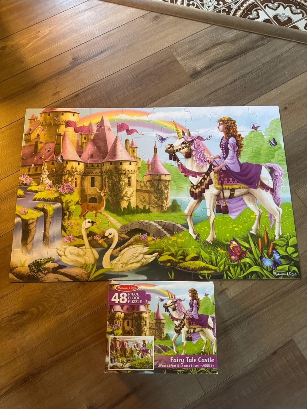 Melissa & Doug Fairy Tale Castle Floor Puzzle